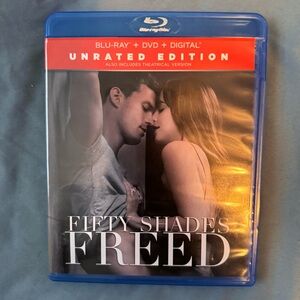 Fifty Shades Freed (Blu-ray, 2018) DVD Disc Tested, Working